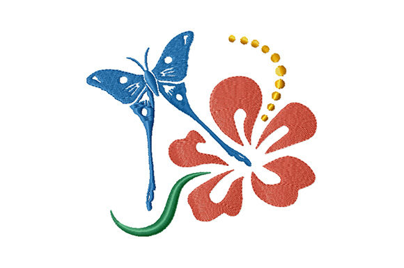 Butterfly and Hibiscus Flower: A Designer's Review