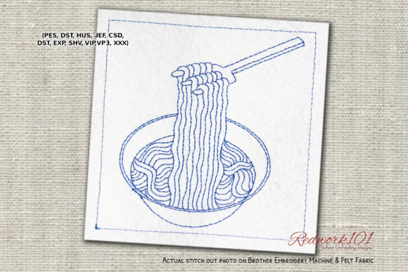 Chinese Noodles Bluework: A Designer's Review