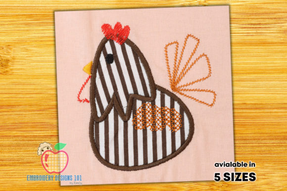 Hen Applique: A Farm Fresh Hit for Your Craft Fair Booth