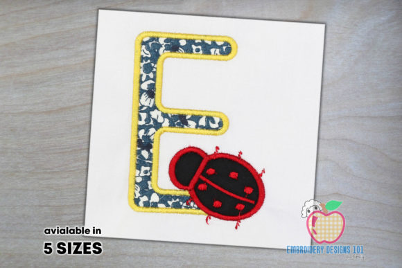 Review: Letter E with a Ladybug for Boutique Sweatshirts