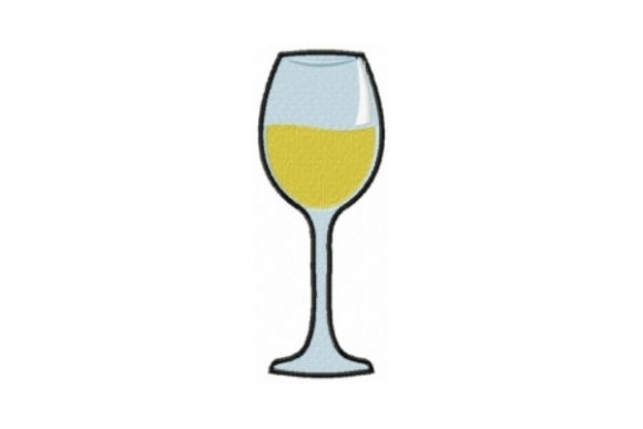 White Wine Glass: A Cute Design for Wine Lovers